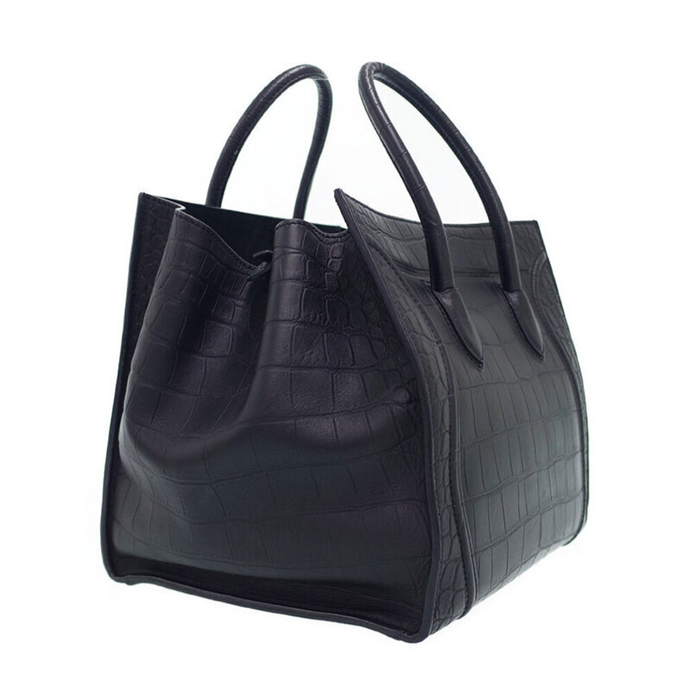 Celine Bag Tote Square Luggage Phantom